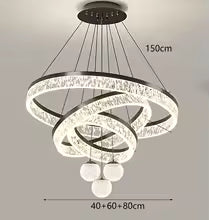 Modern LED Pendant Light Adjustable Hanging Lamp Living Room Dining Table Home Decor Indoor Lighting