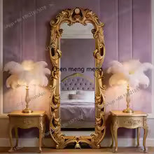 Luxury Full Length Floor Standing Mirror for Home Decor