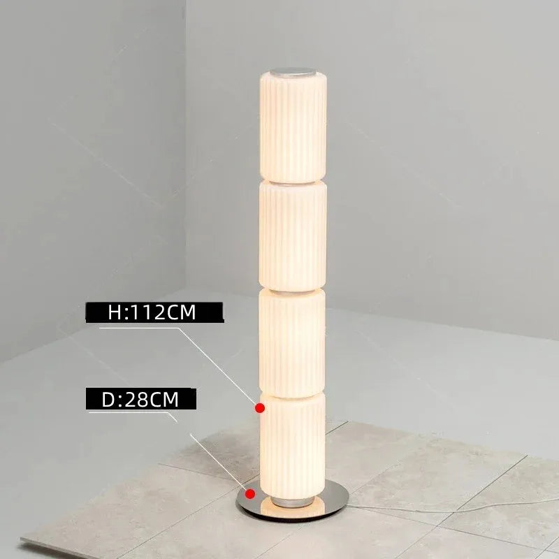Modern Floor Lamp with Adjustable Height and Lighting for Living Room Bedroom