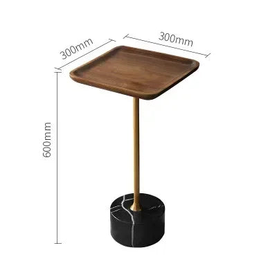 Creative Coffee Table High Narrow Sofa End Table Bedroom Mobile Night Table Balcony Desk Modern Versatile Nightstand