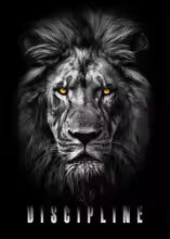Modern Animal Motivational Canvas Painting Poster for Home Decor
