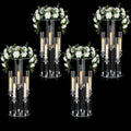 Modern Luxury Acrylic 5 Arm Candelabra for Tabletop Decor