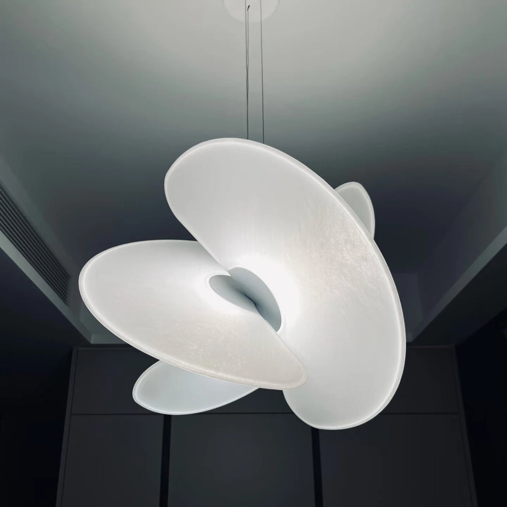 Nordic Designer Silk Pendant Light for Living Room Bedroom Dining Bar