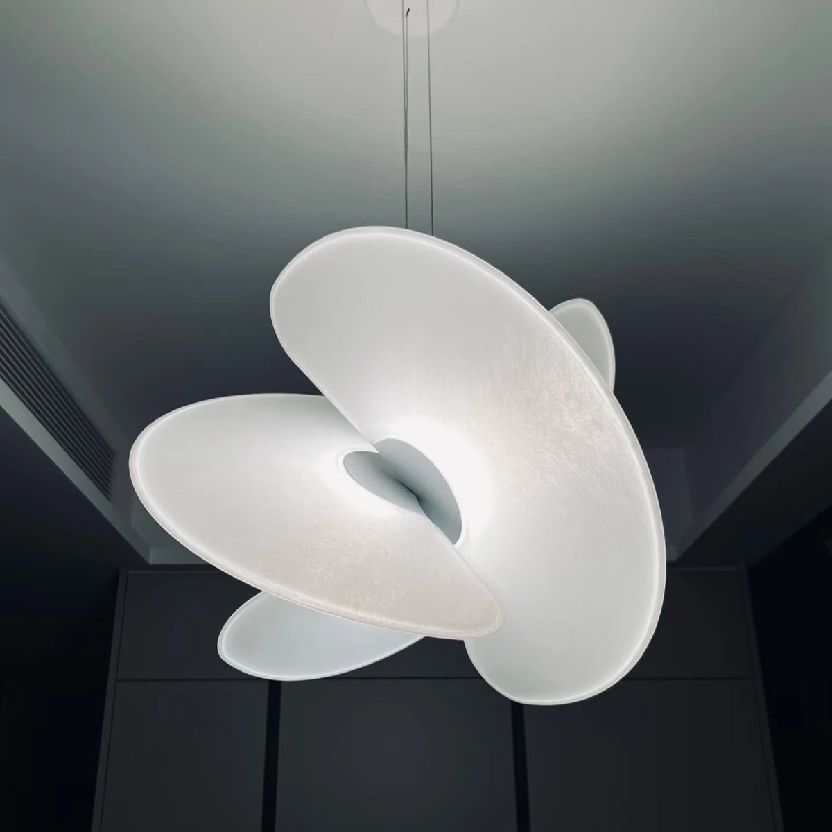 Nordic Designer Silk Pendant Light for Living Room Bedroom Dining Bar