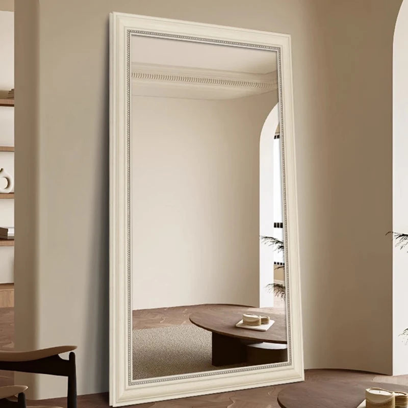 Modern Luxury Full Length Standing Floor Mirror for Home Decor