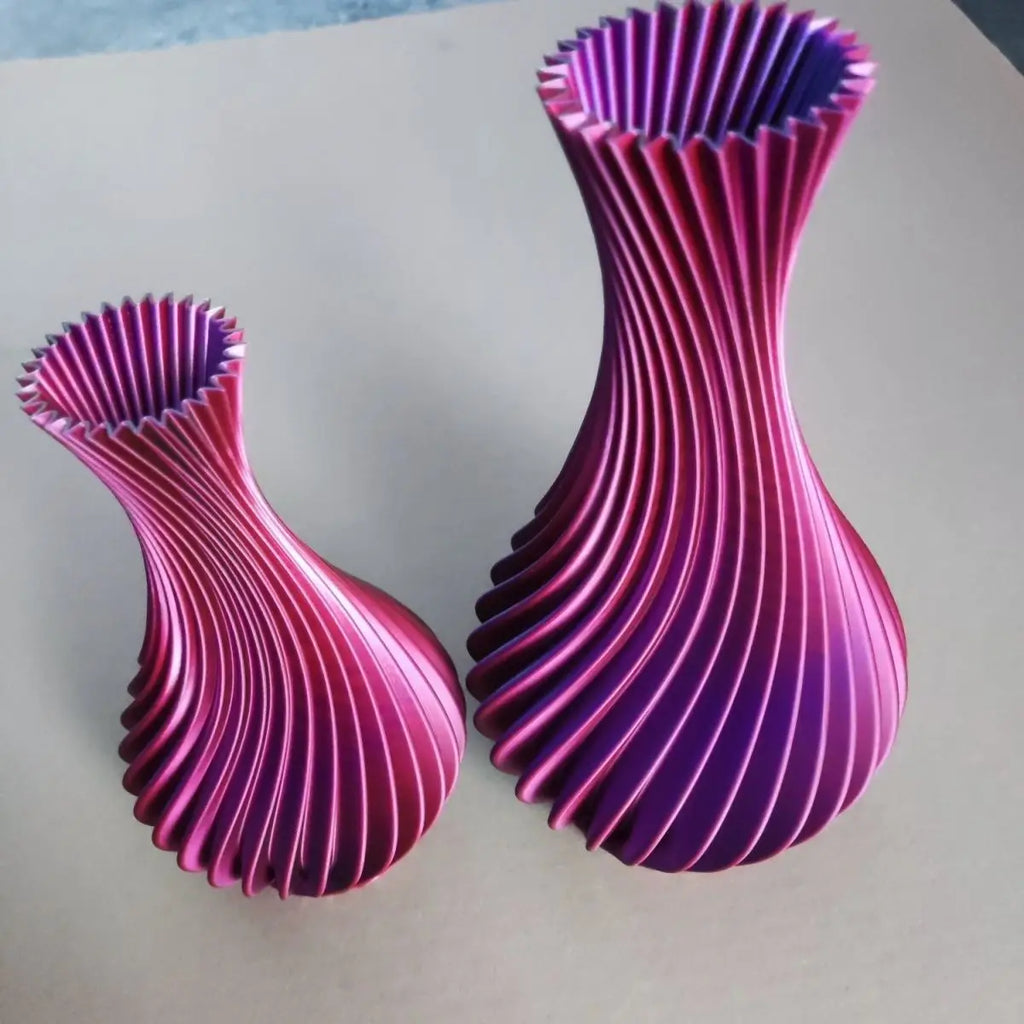 Creative 3D Printed Flower Vase Tabletop Ornament for Home Decor