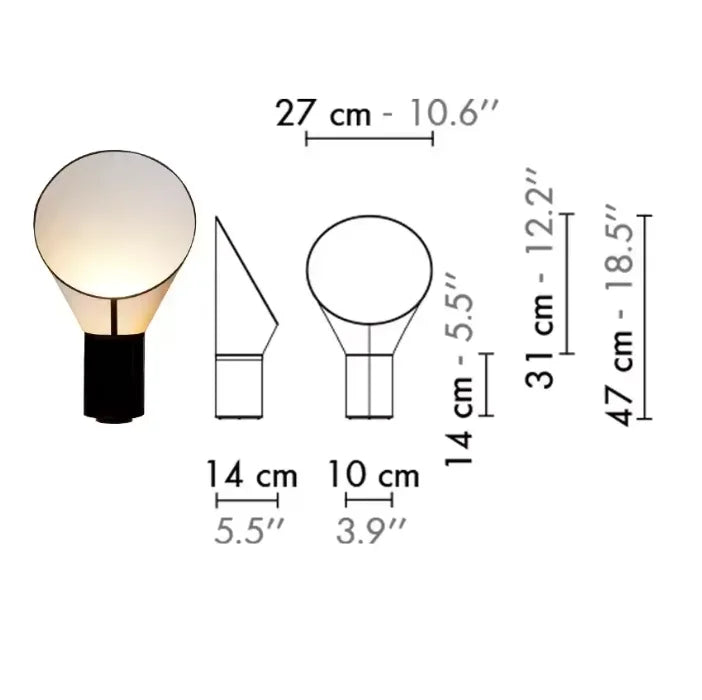 Nordic Fabric Horn Pendant Lamp Modern Chandelier