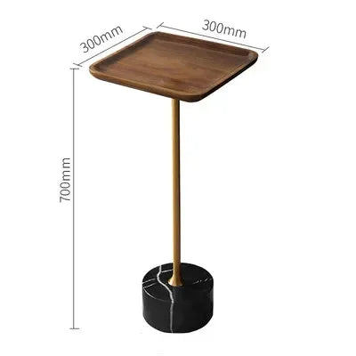 Creative Coffee Table High Narrow Sofa End Table Bedroom Mobile Night Table Balcony Desk Modern Versatile Nightstand