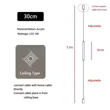 Italian Minimalist Hotel Decor Floor Lamp Designer Background Wall Bedroom Headboard Line Ceiling Light Home Chandelier