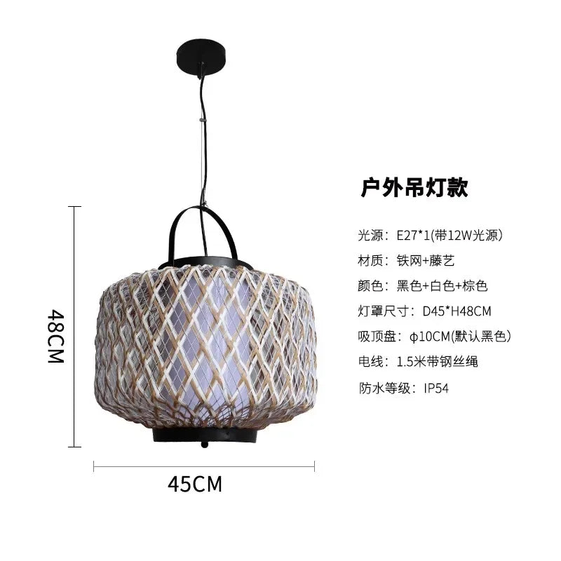 Modern LED Table Lamp Waterproof Villa Garden Hotel Bedroom Living Room