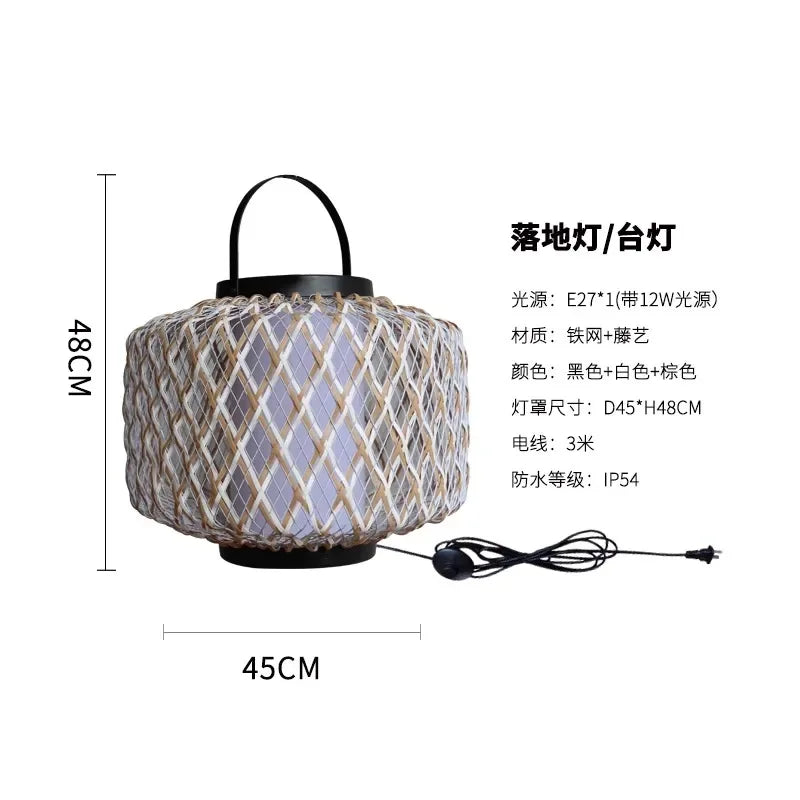 Modern LED Table Lamp Waterproof Villa Garden Hotel Bedroom Living Room