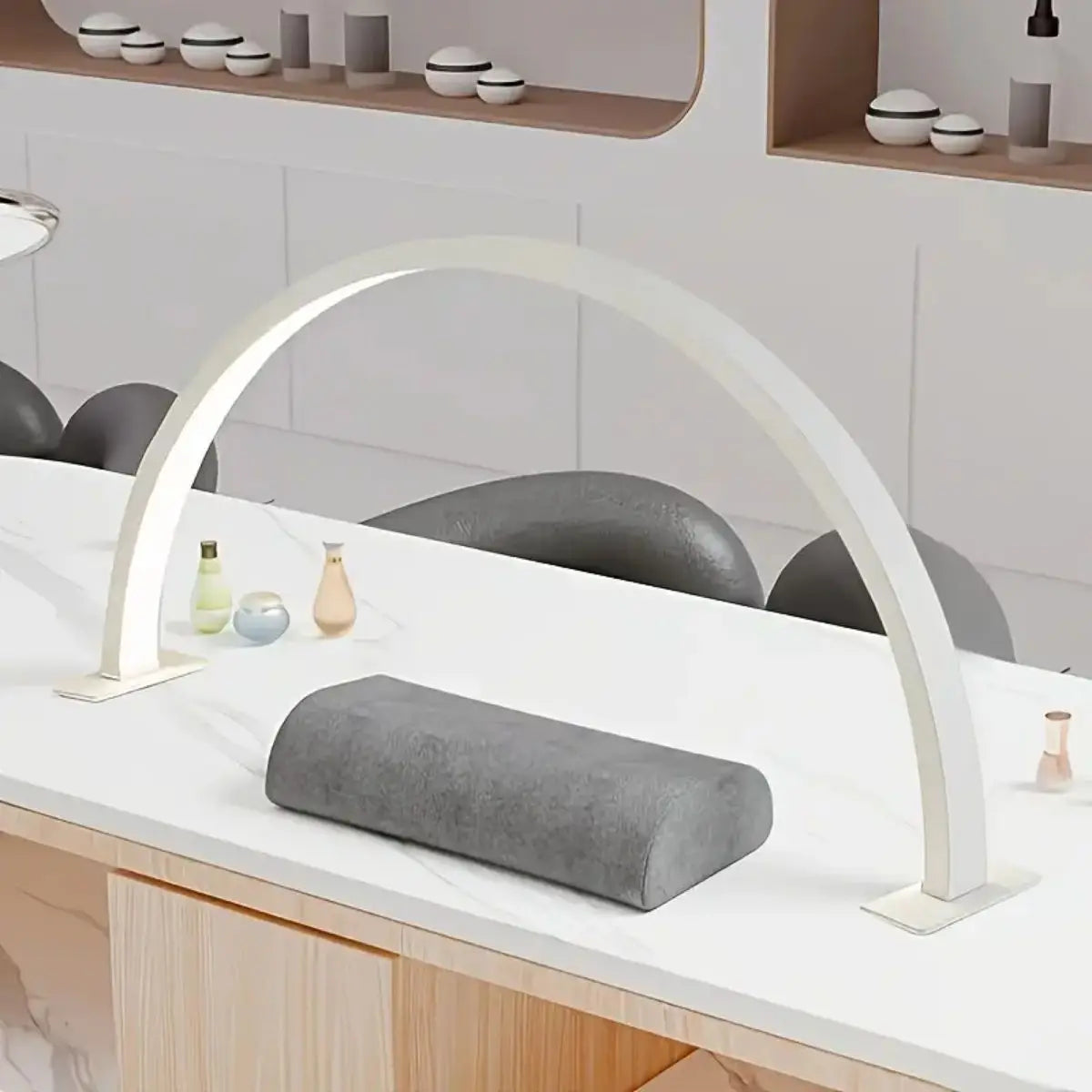 Crescent LED Nail Lamp USB Powered Dimmable Warm White