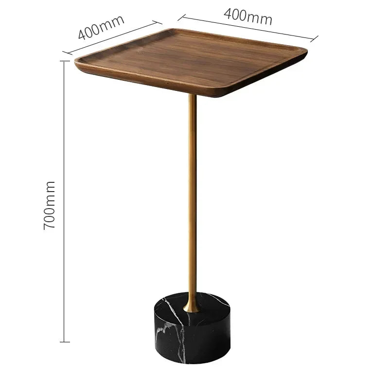 Creative Coffee Table High Narrow Sofa End Table Bedroom Mobile Night Table Balcony Desk Modern Versatile Nightstand