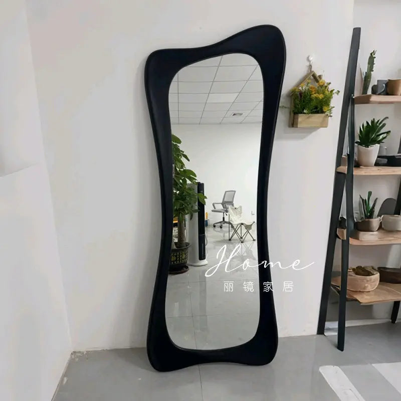 Nordic Luxury Full Length Floor Standing Mirror for Home Decor