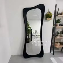 Nordic Luxury Full Length Floor Standing Mirror for Home Decor