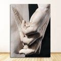 Modern Michelangelo David Sculpture Canvas Painting Poster for Home Decor