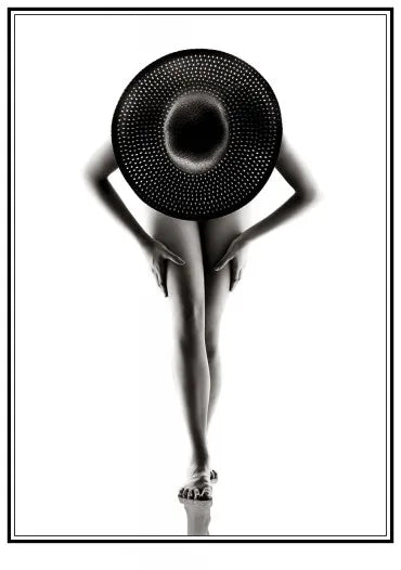 Nordic Sexy Female Model Canvas Painting Poster for Home Decor
