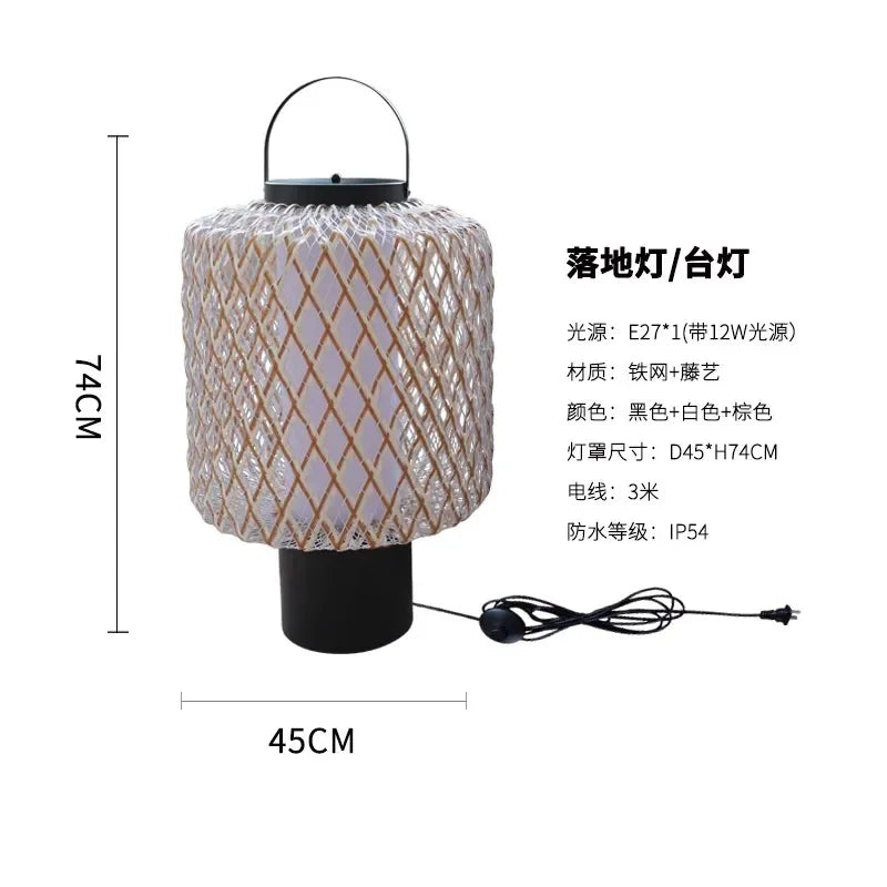 Modern LED Table Lamp Waterproof Villa Garden Hotel Bedroom Living Room