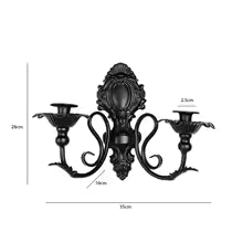 Vintage Iron Wall Mounted Candlestick Pendant Candle Holder for Home Decor