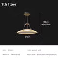 Modern Acrylic Pendant Light for Living Room Dining Table Chandelier LED Hanging Lamp Home Decor Easy Installation