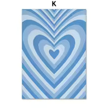 Abstract Matisse Coral Leaf Canvas Painting Poster for Home Decor