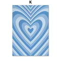 Abstract Matisse Coral Leaf Canvas Painting Poster for Home Decor