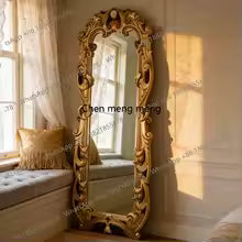 Luxury Full Length Floor Standing Mirror for Home Decor