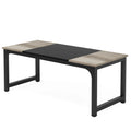 180 cm Large Computer Desk Office Table Study Writing Workstation for Home Office