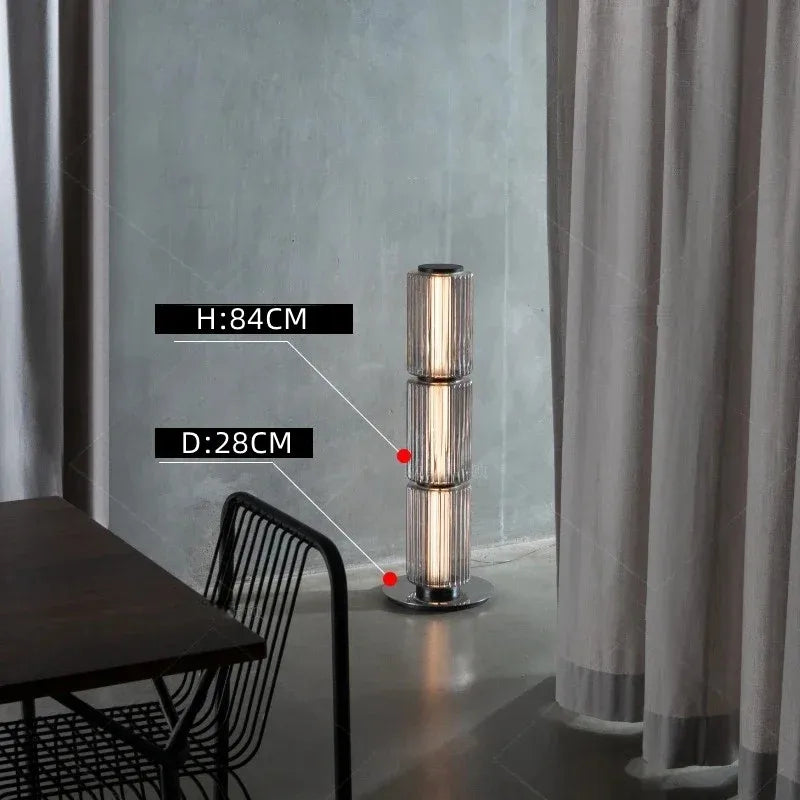 Modern Floor Lamp with Adjustable Height and Lighting for Living Room Bedroom