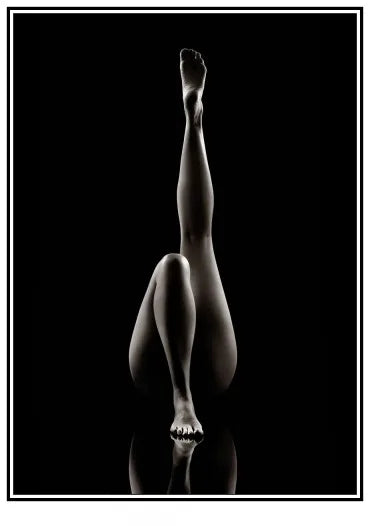 Nordic Sexy Female Model Canvas Painting Poster for Home Decor