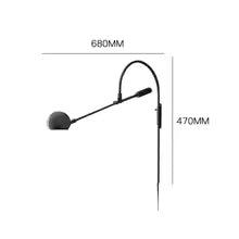 Modern Rotatable Long Arm Floor Lamp Living Room Bedroom Study Wall Light