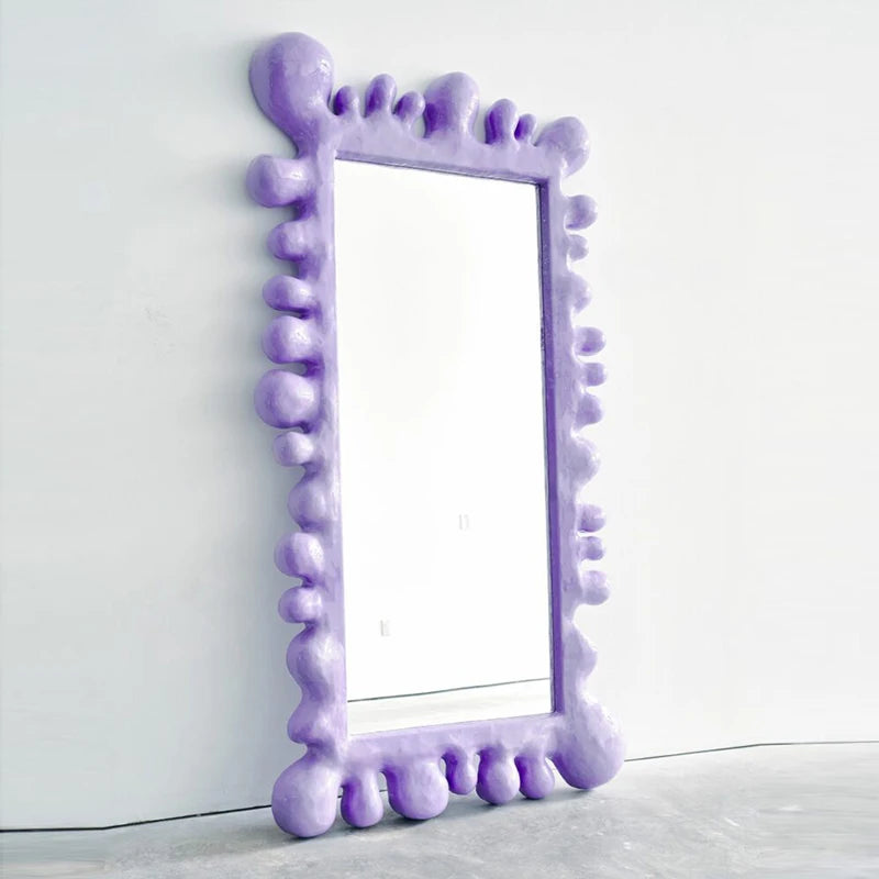 Nordic Luxury Full Length Floor Standing Mirror for Home Decor