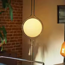 Nordic Minimalist Ball Bedside LED Floor Lamp Ceiling Chandelier Art Hanging Pendant Light Home Decor