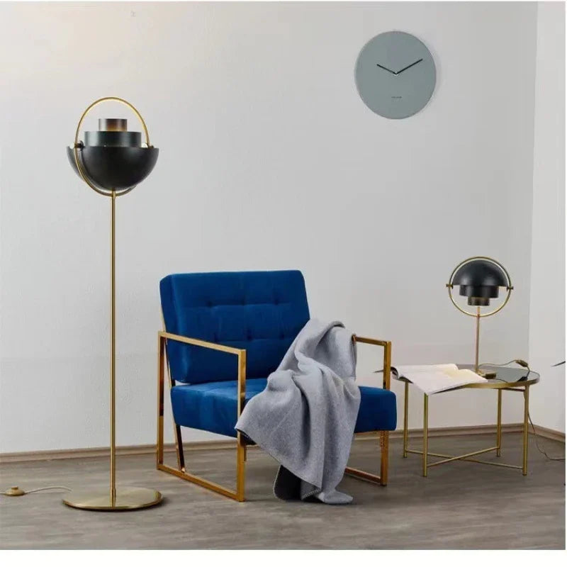Nordic Metal Multi Lite LED Floor Lamp for Living Room Bedroom