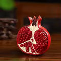 Creative Lucky Charm Resin Pomegranate Statue Tabletop Ornament for Home Decor