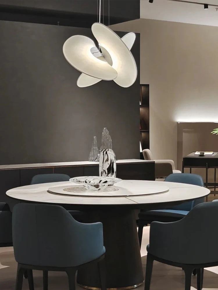 Nordic Designer Silk Pendant Light for Living Room Bedroom Dining Bar