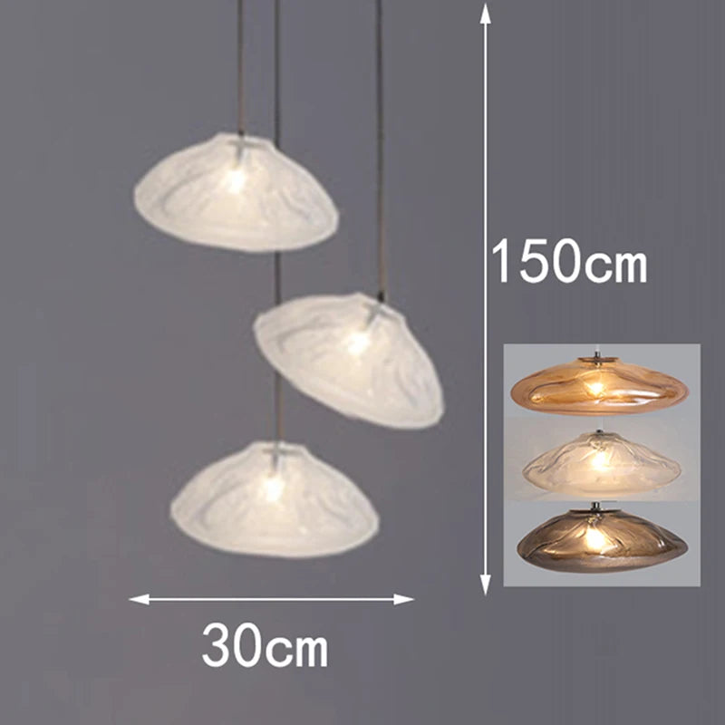 Modern 30-70 cm LED Pendant Light Dimmable CCT Kitchen Island Chandelier