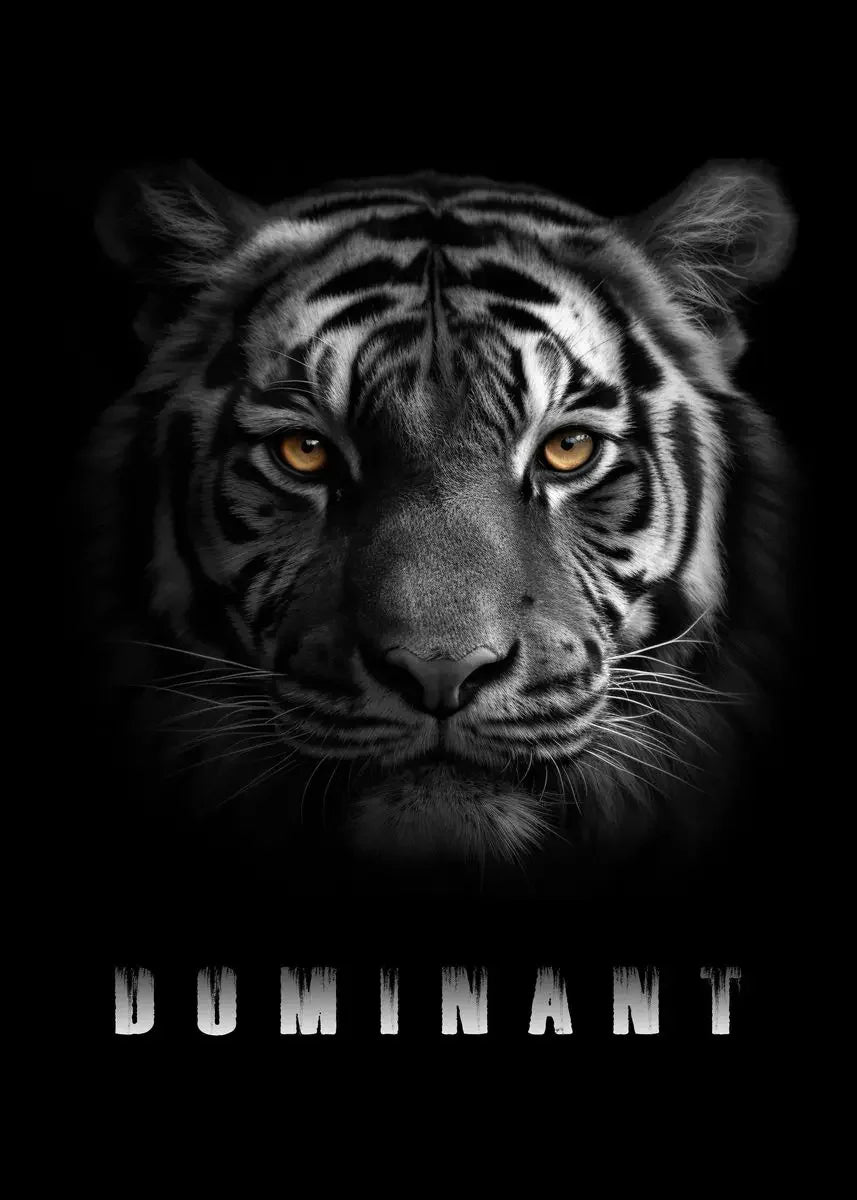 Modern Animal Motivational Canvas Painting Poster for Home Decor
