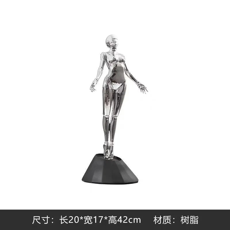 Modern Luxury Muse Figure Statue Tabletop Ornament for Home Decor