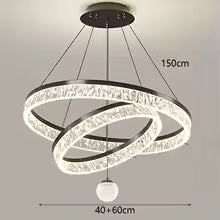 Modern LED Pendant Light Adjustable Hanging Lamp Living Room Dining Table Home Decor Indoor Lighting