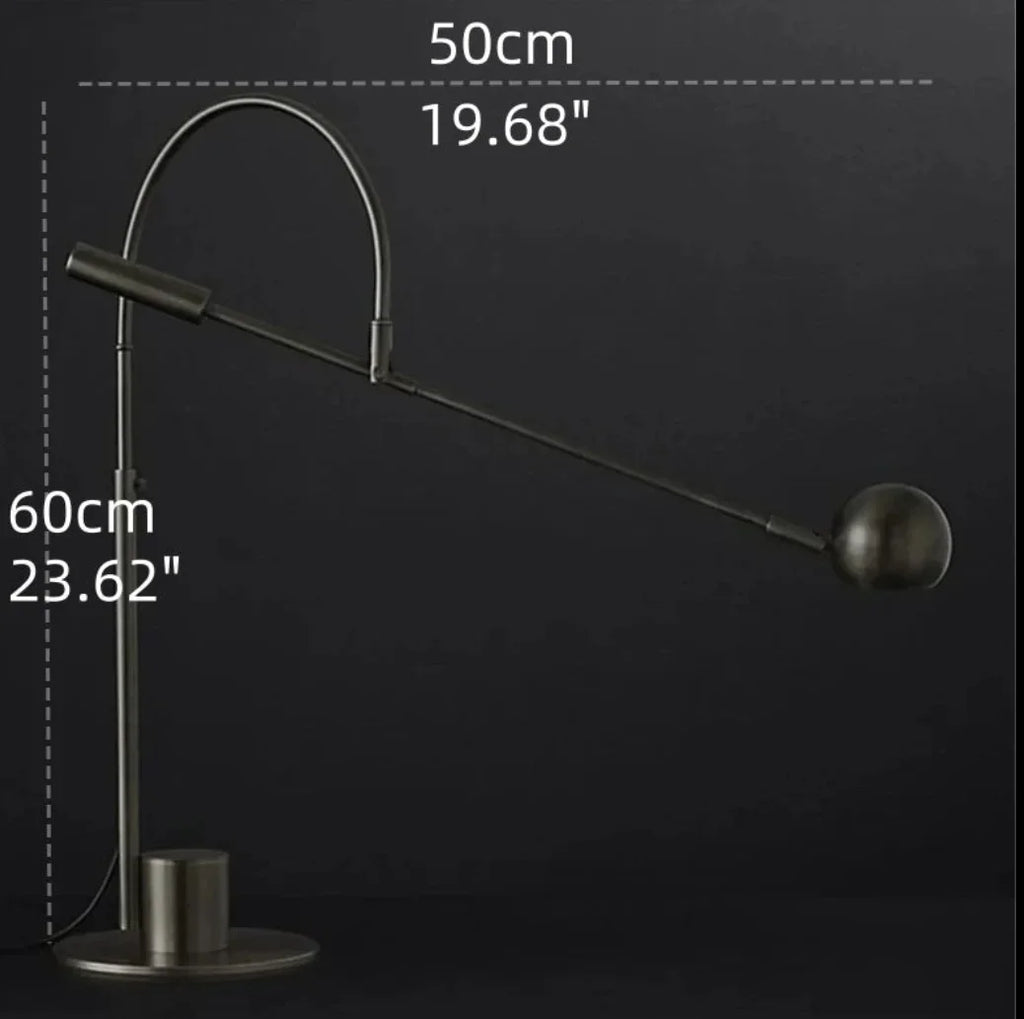 Modern Rotatable Long Arm Floor Lamp Living Room Bedroom Study Wall Light