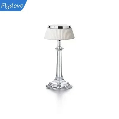 Nordic Crystal LED Desk Lamp Dimmable Warm Light
