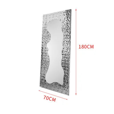 Modern Luxury Full Body Standing Floor Mirror for Living Room
