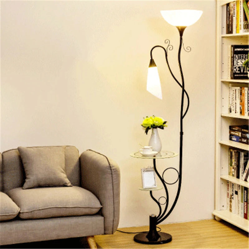 Modern Nordic LED Flower Floor Lamp for Living Room Bedroom Study