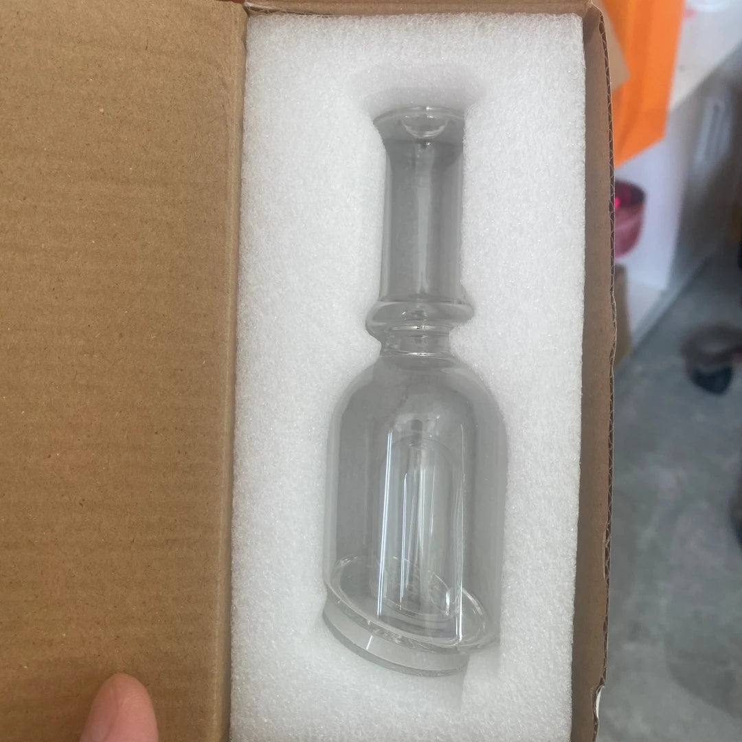 Modern Crystal Glass Flower Vase Tabletop Ornament for Home Decor