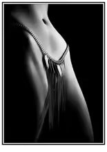 Nordic Sexy Female Model Canvas Painting Poster for Home Decor