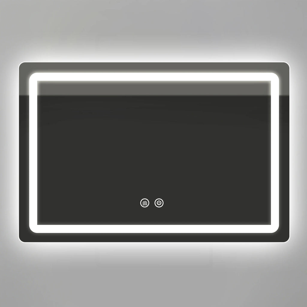 Modern LED Fogless Wall Mounted Bathroom Vanity Mirror