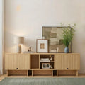 Modular 3-Piece Engineered Wood Storage Cabinet Set