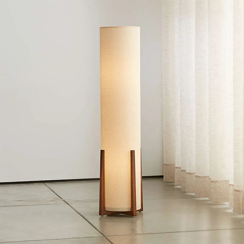 Modern Nordic Fabric Floor Lamp for Living Room Bedroom