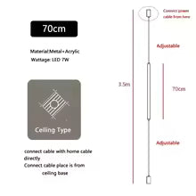 Italian Minimalist Hotel Decor Floor Lamp Designer Background Wall Bedroom Headboard Line Ceiling Light Home Chandelier